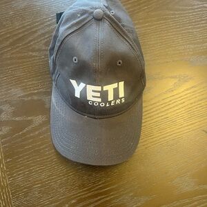 Yeti Gray Adjustable Strap Baseball Cap